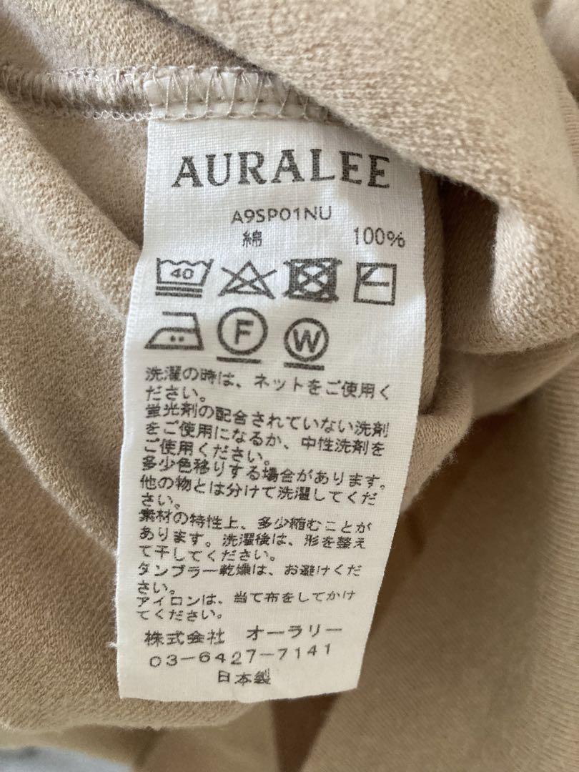 美品　オーラリー　カットソー　サイズ4