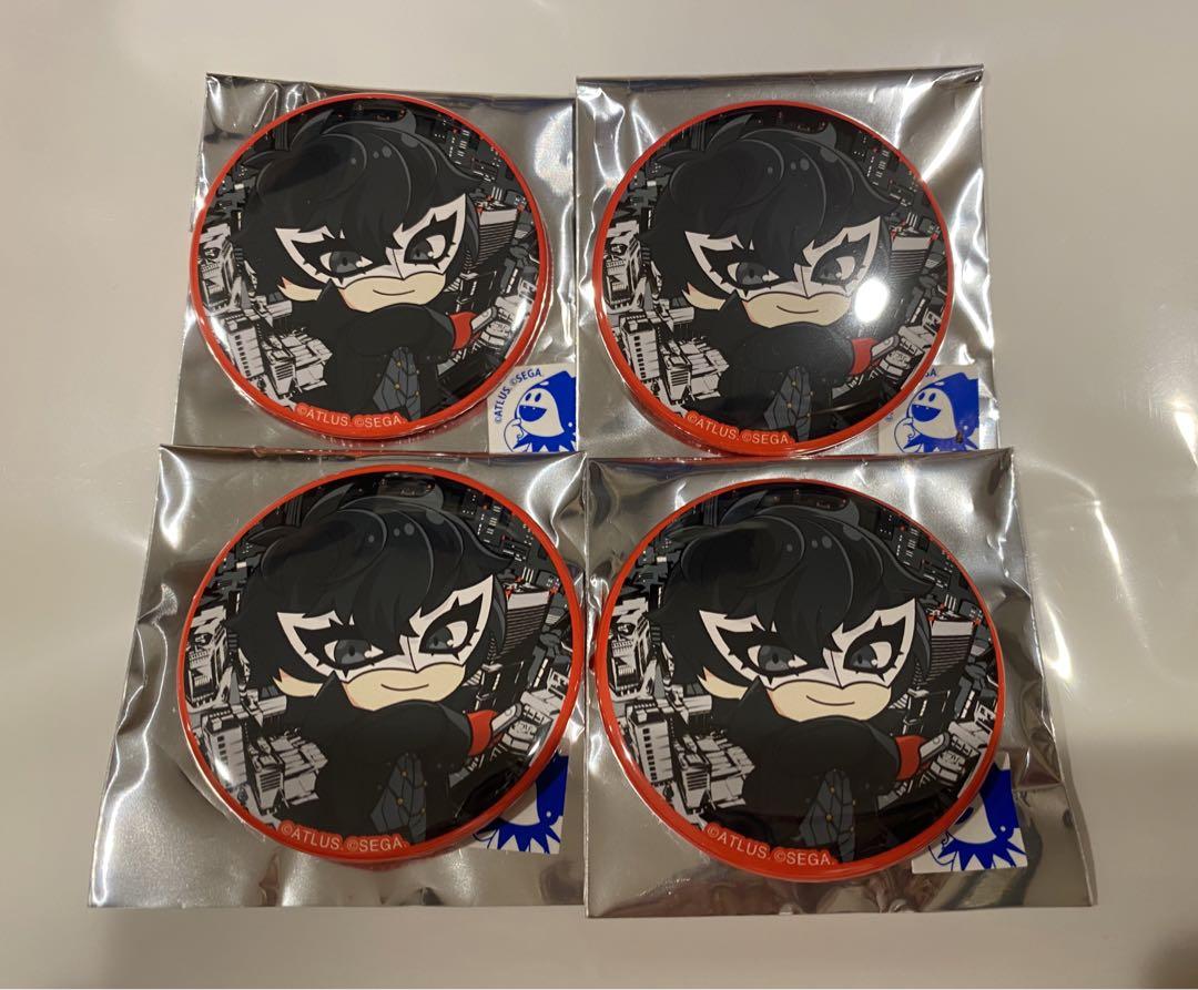 ペルソナ5 ファミリーマート限定 特典　缶バッジ　セット　ATLUS　ジョーカー ペルソナ5 ファミリーマート限定 特典 缶バッジ セット ATLUS