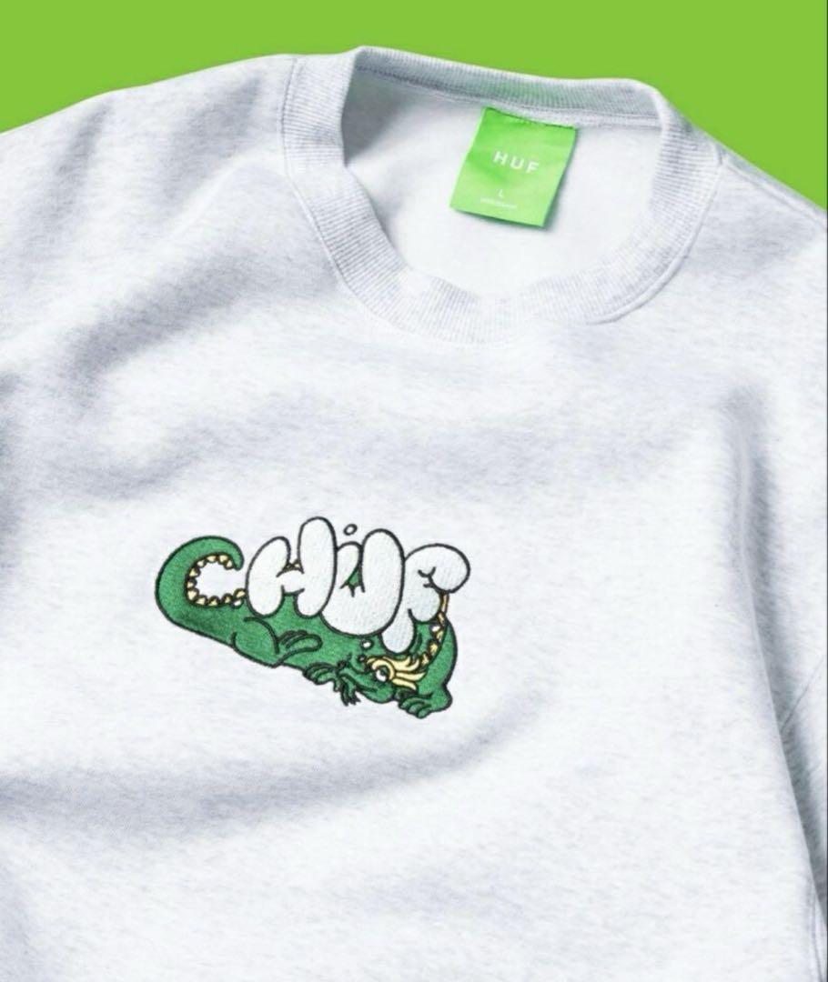 HUF(ハフ) スウェット MAGIC DRAGON CREW レディース