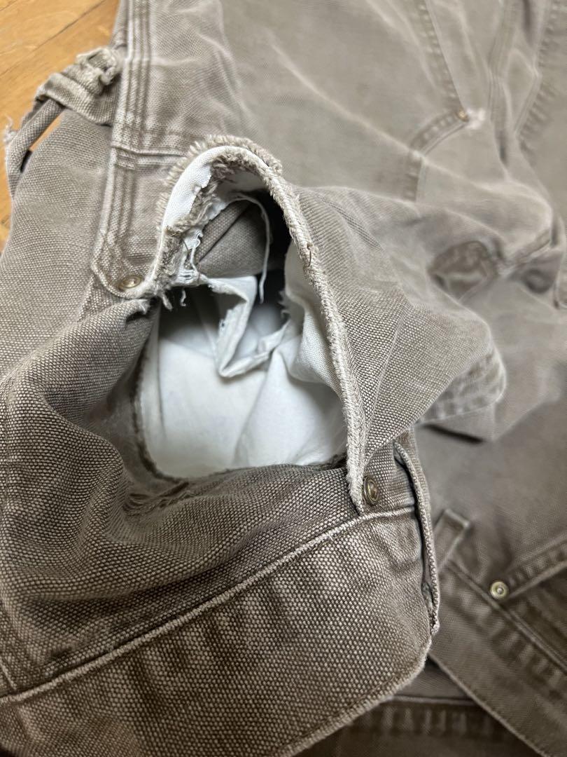 USA製 carhartt ダブルニーペインターパンツ B01 BRZ