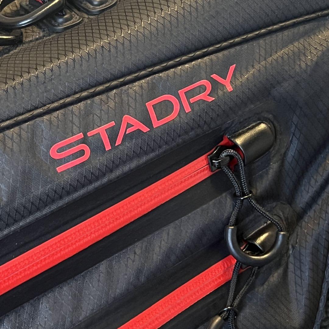 タイトリスト STADRY スタンドバッグ 黒赤 防水タイプ