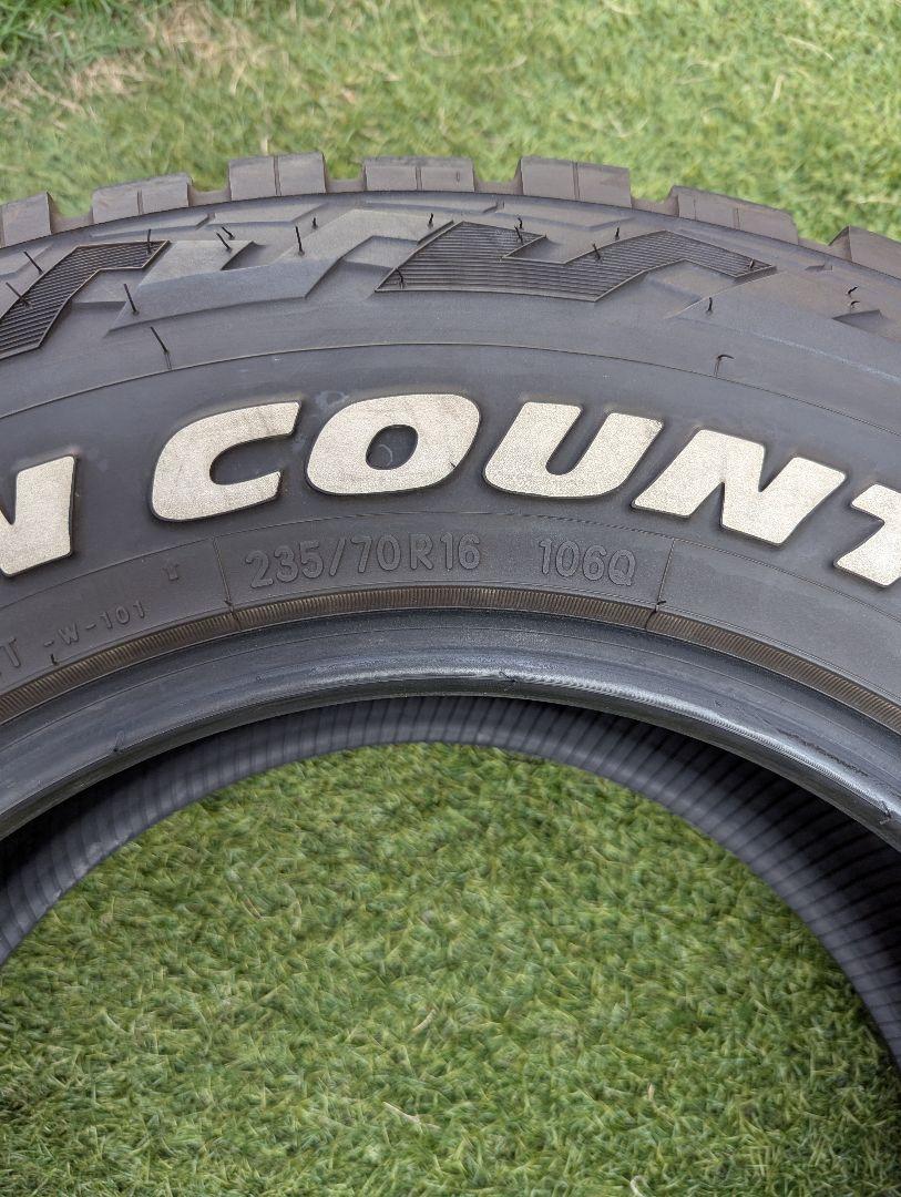 TOYO TIRES OPEN COUNTRY R/T 16インチ　2024年製