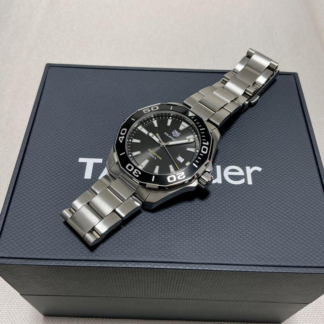 TAG HEUER|タグホイヤーアクアレーサー|クォーツ腕時計黒