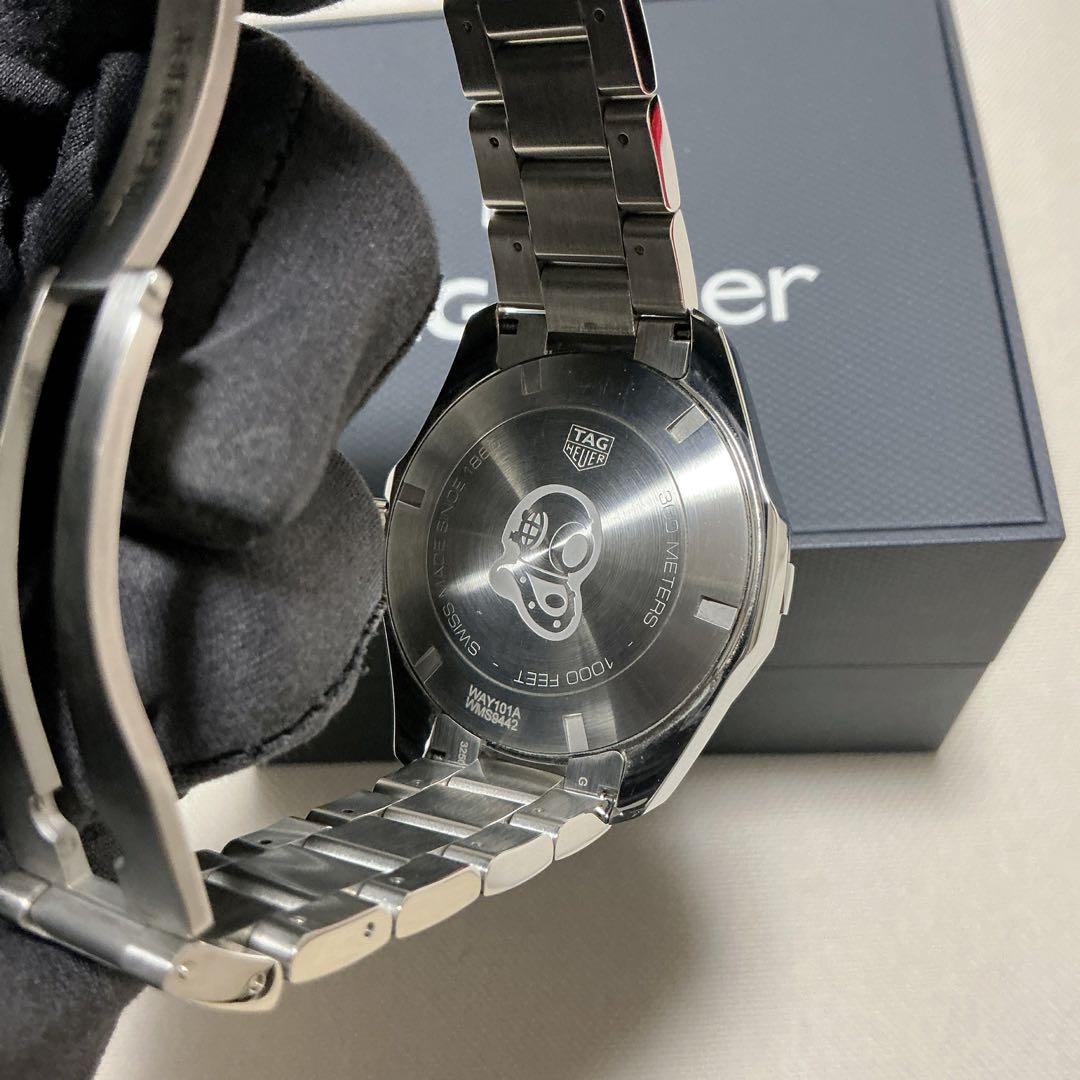 HEUER|タグホイヤーアクアレーサー|クォーツ腕時計黒