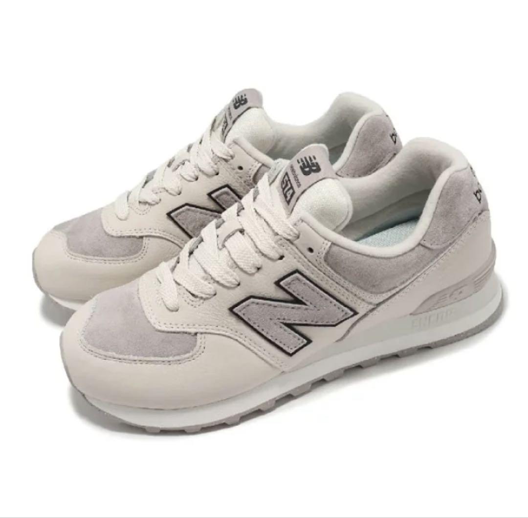 New Balance スニーカー ホワイト/グレー　WL574GB2