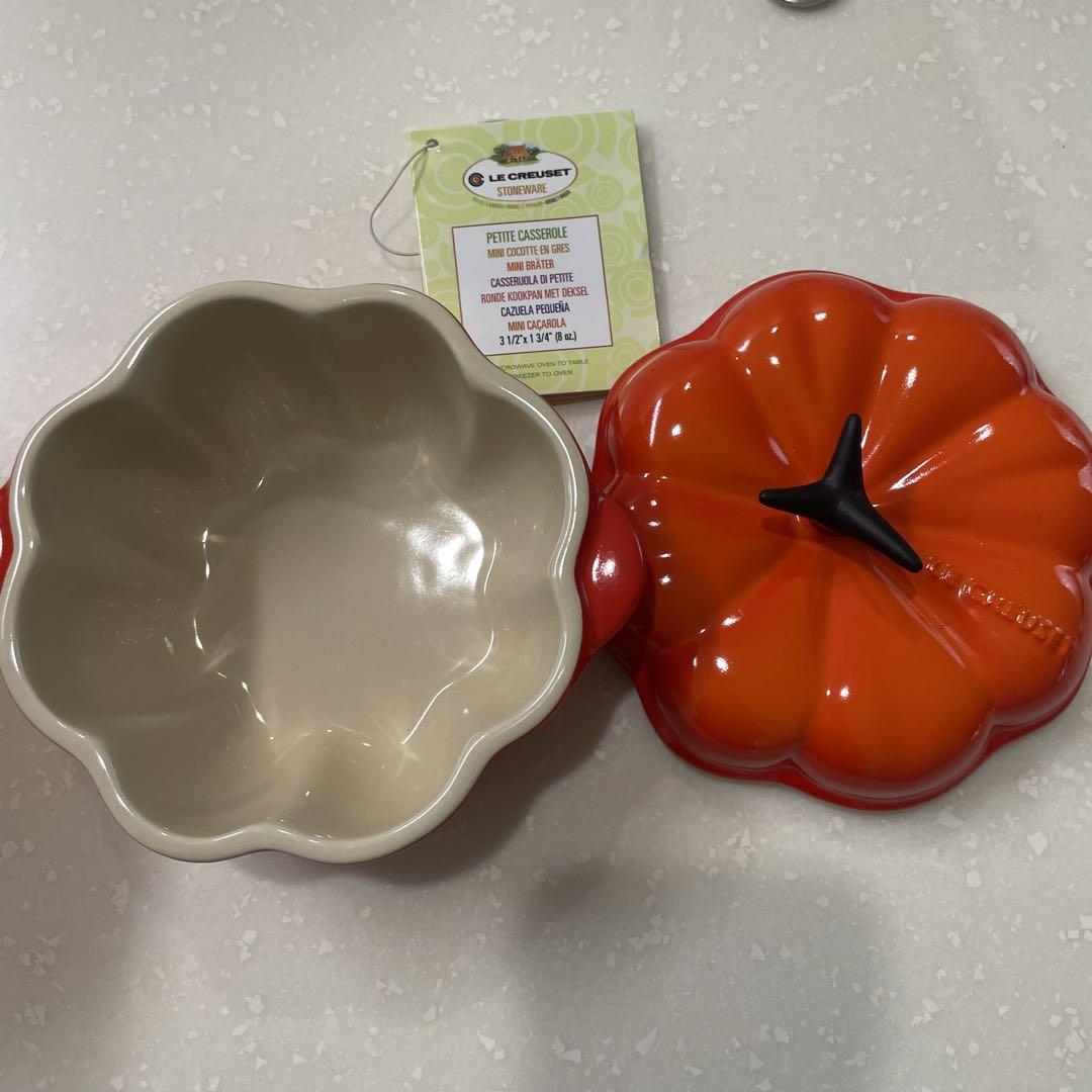 LE CREUSET ル・クルーゼ　パンプキン鍋&ココットセット