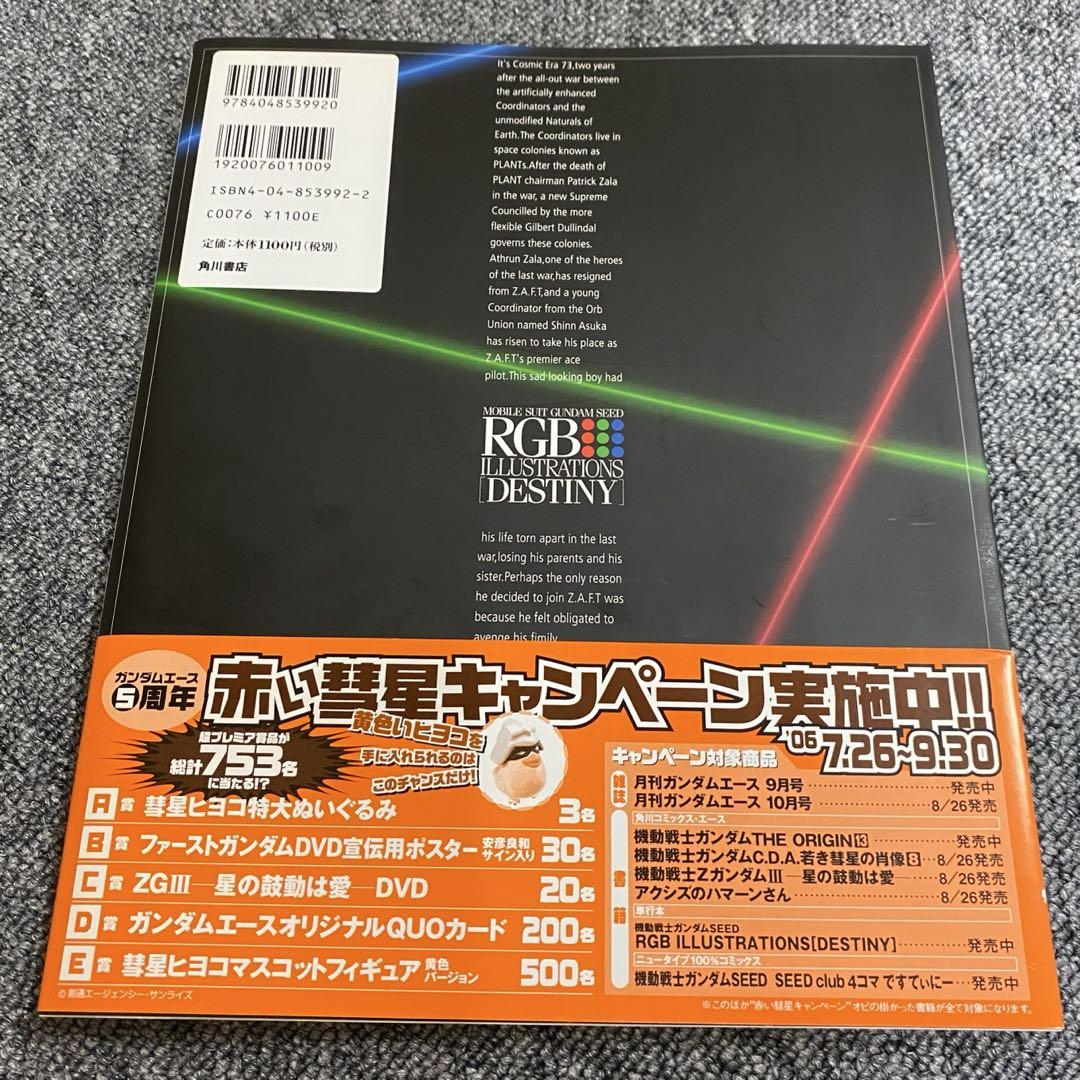 機動戦士ガンダムSEED RGB ILLUSTRATIONS 2冊セット【初版