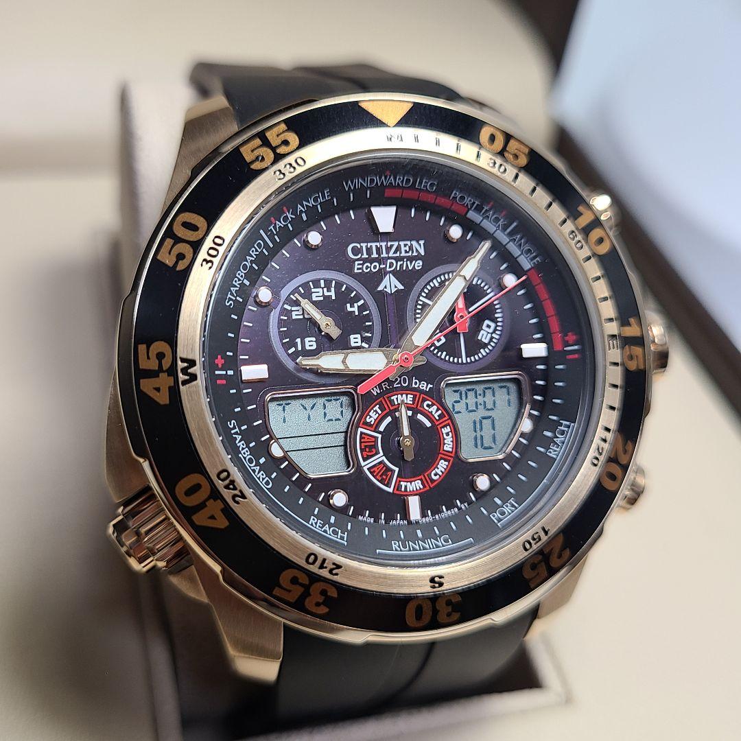 【美品】CITIZEN　プロマスター　エコドライブ　電波ソーラー　腕時計