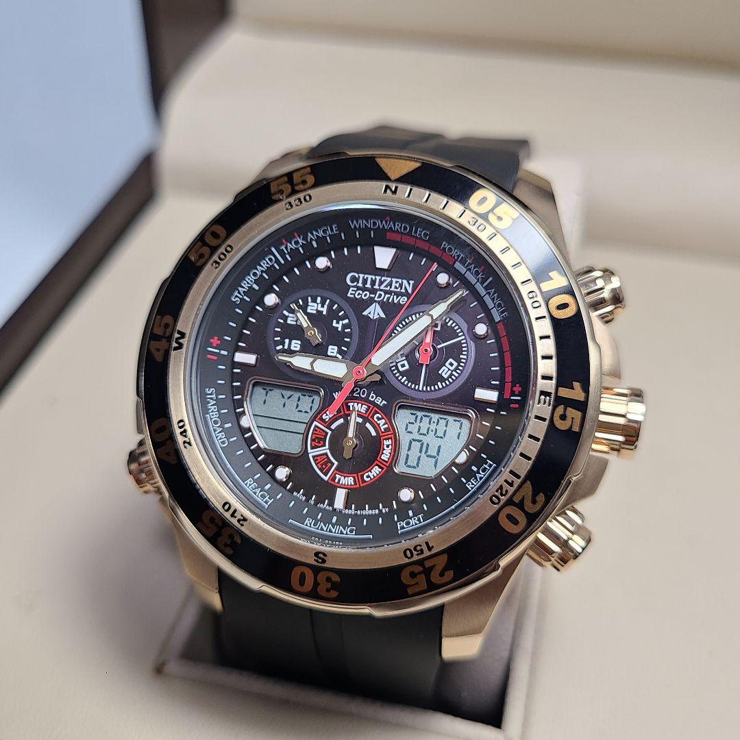 【美品】CITIZEN　プロマスター　エコドライブ　電波ソーラー　腕時計