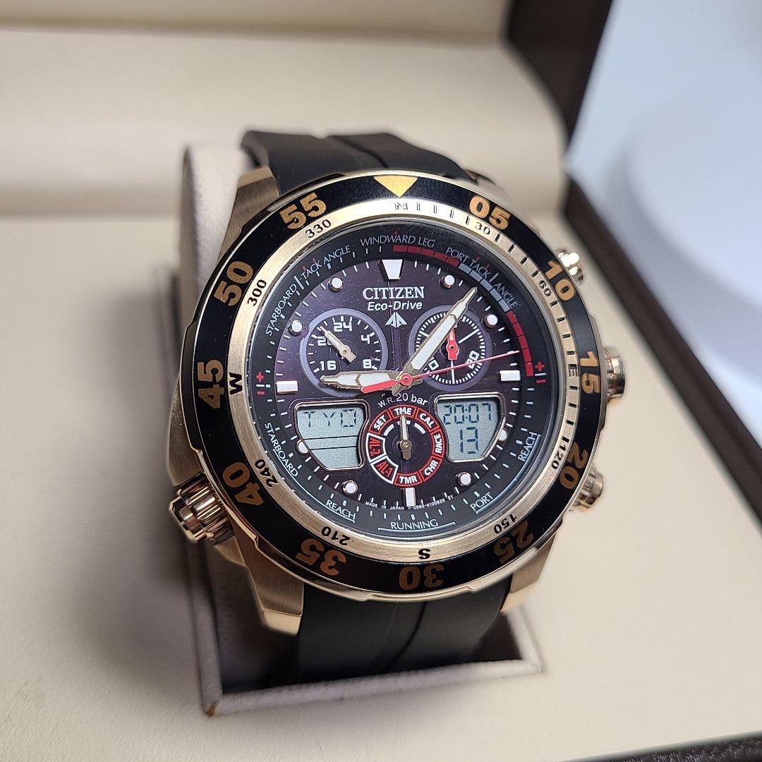 【美品】CITIZEN　プロマスター　エコドライブ　電波ソーラー　腕時計