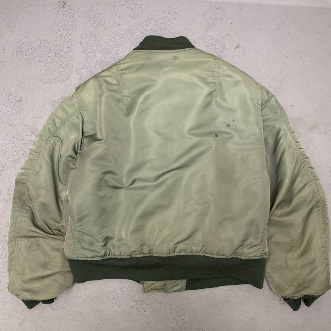 WC702 50s US.ARMY CONMAR MA1 ジッパー 黒タグ - メルカリ