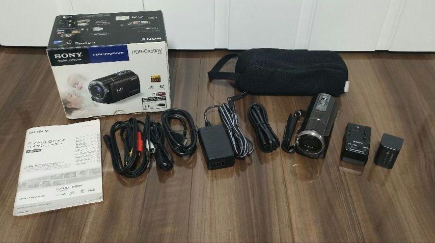 SONY HDビデオカメラ Handycam HDR-CX590V ブラウン - メルカリ