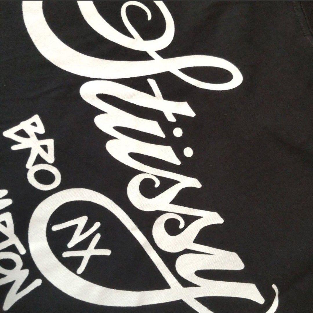 ロンT　黒　XL　ワールドツアー　STUSSY