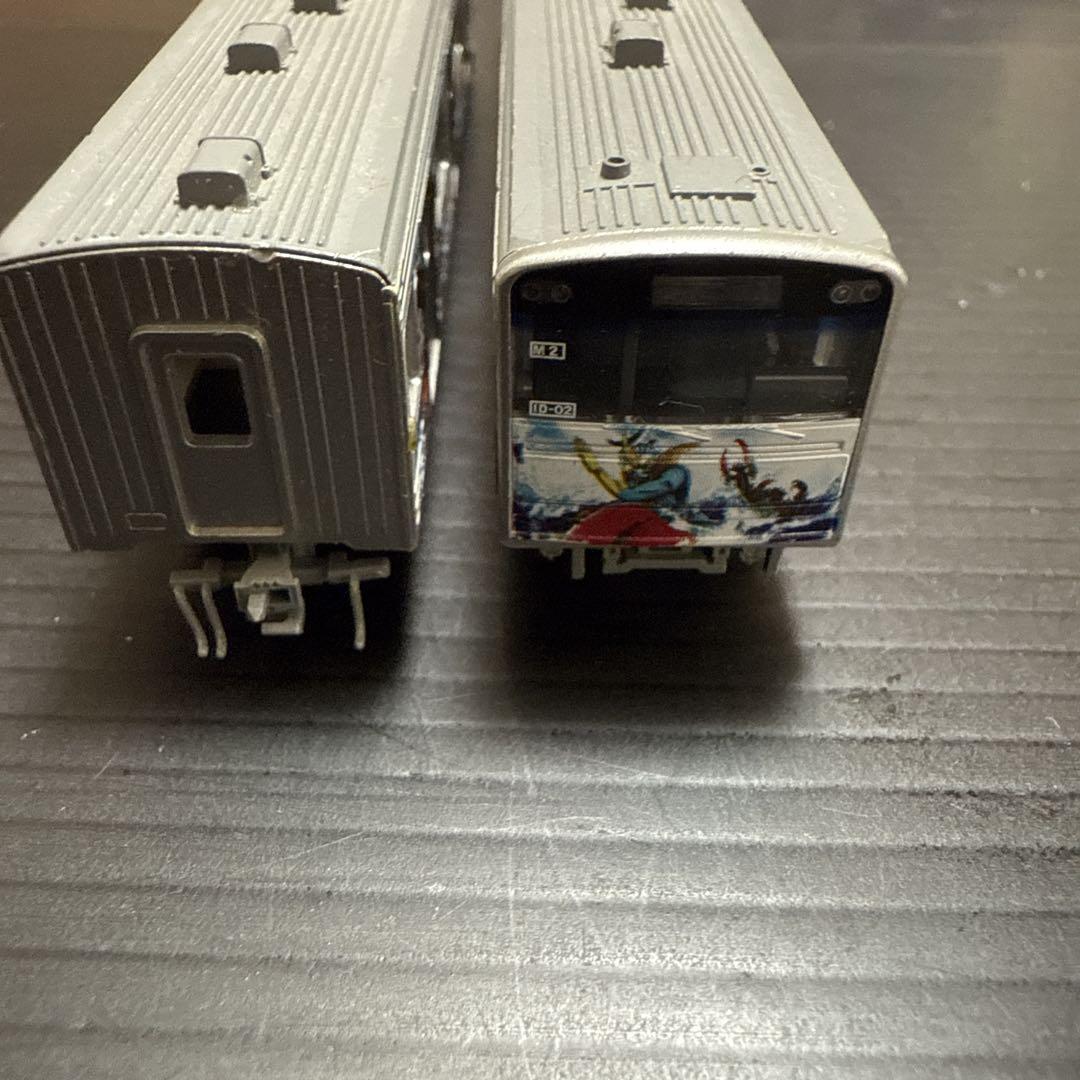 ［ジャンク］鉄道模型　Nゲージ　KATO マンガッタンライナー　2両　M車あり ジャンク］鉄道模型 Nゲージ KATO マンガッタンライナー 2両 M車