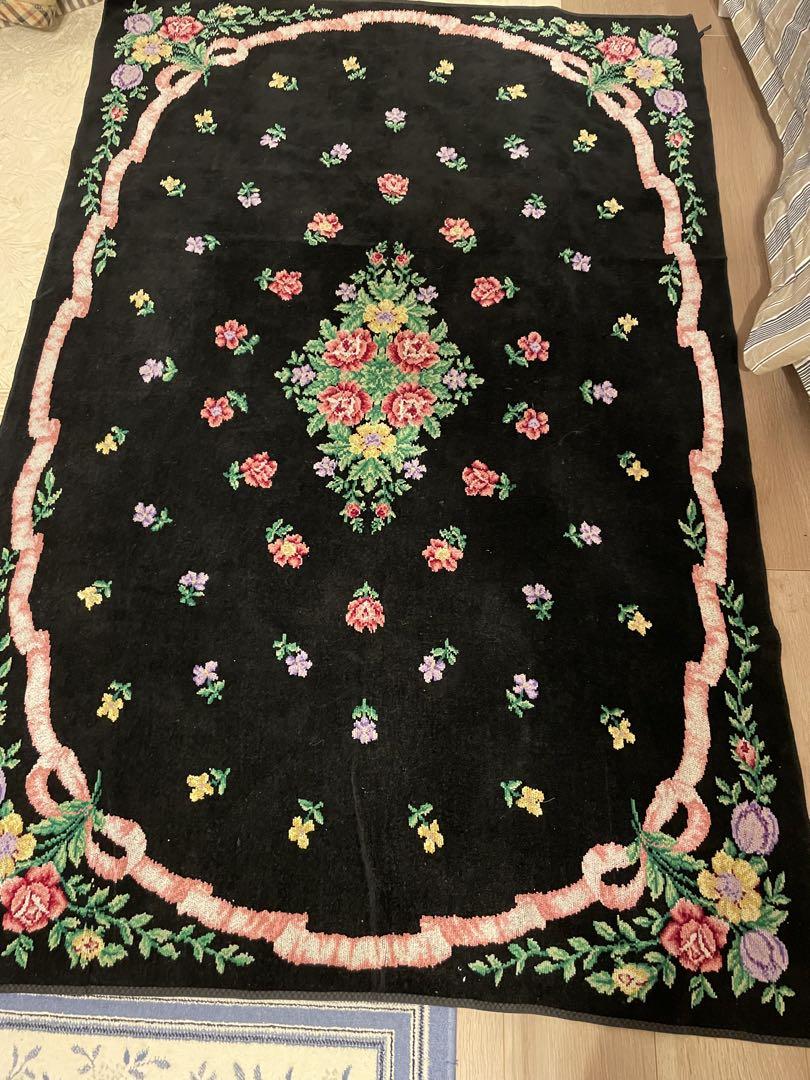 華やかな　フェイラー大型ブランケット　140✖️98cm 華やかな フェイラー大型ブランケット 140✖️98cm