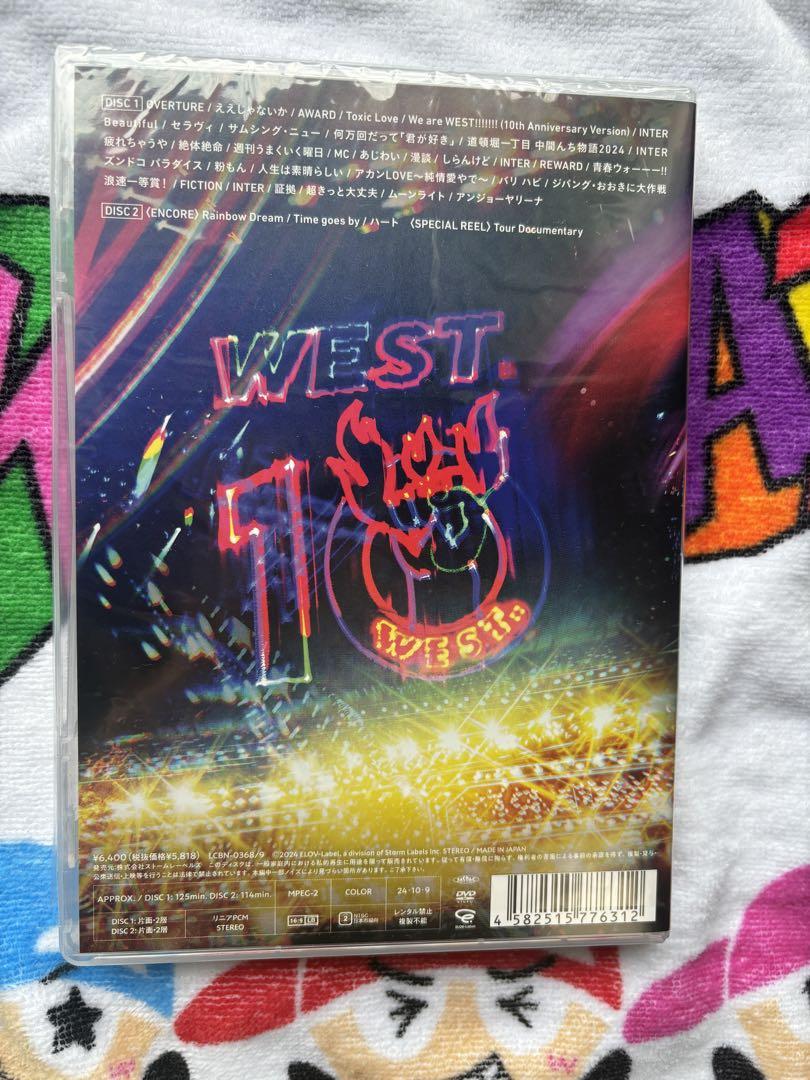 WEST./WEST.10th Anniversary LIVE TOUR A… WEST.「WEST. 10th Anniversary LIVE TOUR AWARD」Release:2024