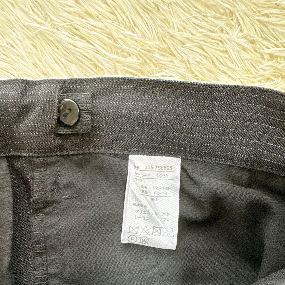 キャサリンコテージ 　160cm 　ブラックストライプ　卒服　フォーマル 発表会