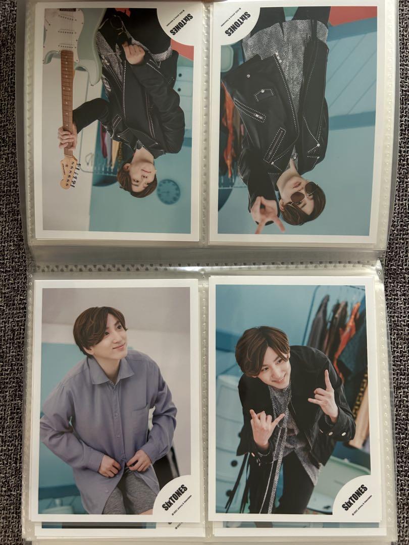 京本大我 SixTONES 公式写真 ファイル付き