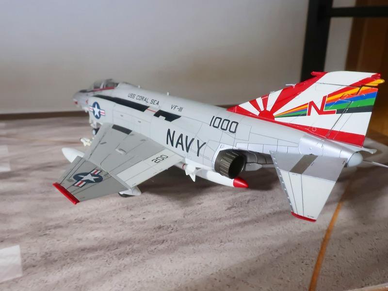 F-4 Phantom II シャークマウス 1/72 メタル製 重厚 模型 F-4 Phantom II シャークマウス 1/72 メタル製 重厚 模型 - メルカリ