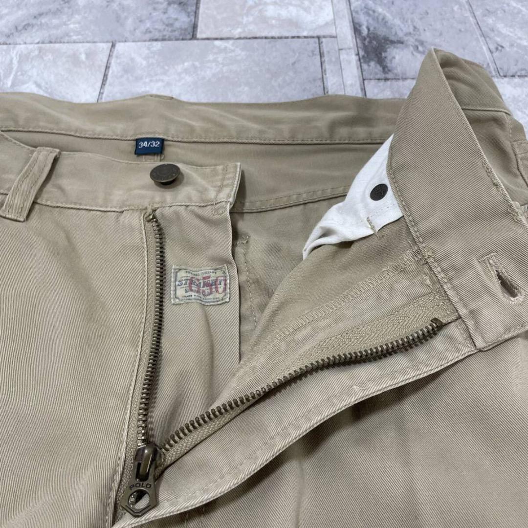 Polo Ralph Lauren チノパン カジュアル 刺繍ロゴ ストレート