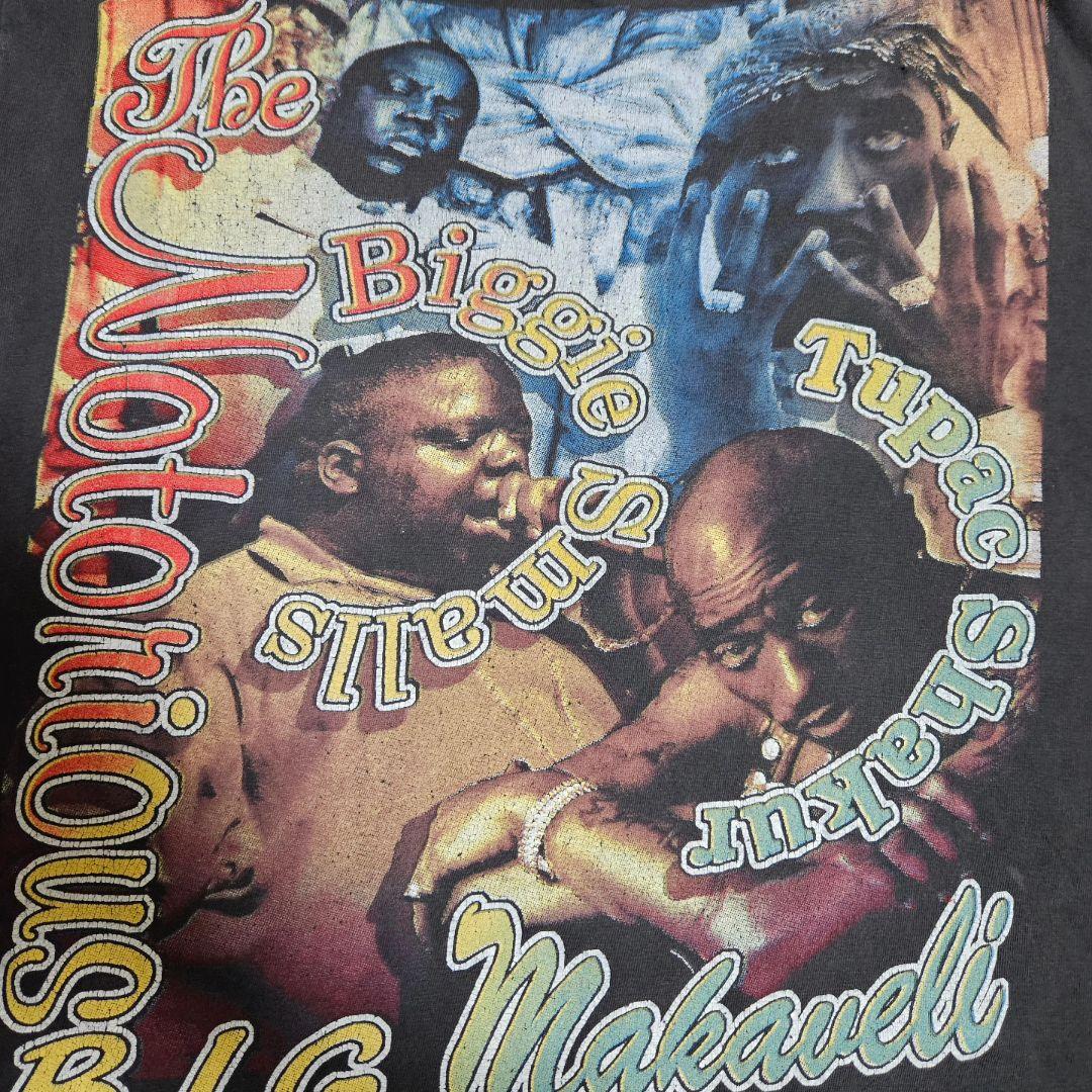 トップス RAP T 2PAC & BIGGIE Tshirt XL HBTEE