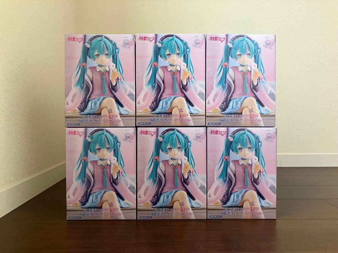 初音ミク ぬーどるストッパーフィギュア 恋するブレザーネイビーver. 6個