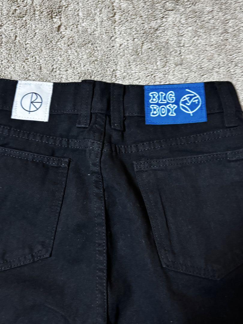 polar skate big boy washed black 旧ロゴ