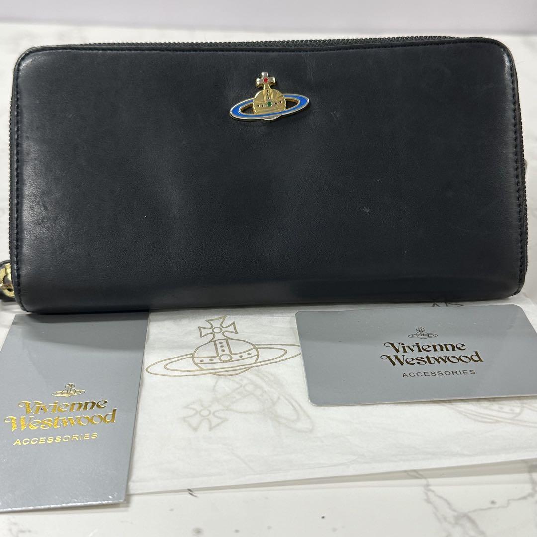 新品同様‼️ ヴィヴィアンウエストウッド 財布 長財布 オーブ