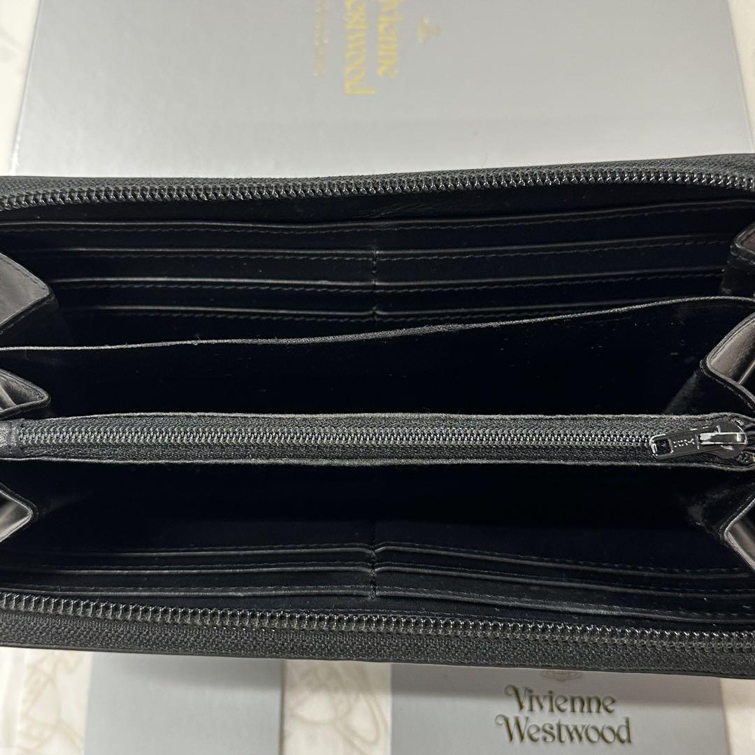 新品同様‼️ヴィヴィアンウエストウッド　財布　長財布　オーブ　ラウンドファスナー 新品同様‼️ ヴィヴィアンウエストウッド 財布 長財布 オーブ
