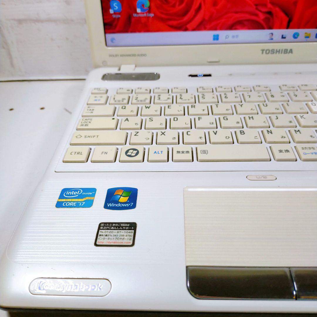 i7SSDメモリ16GBノートパソコンWindows11カメラPCgf