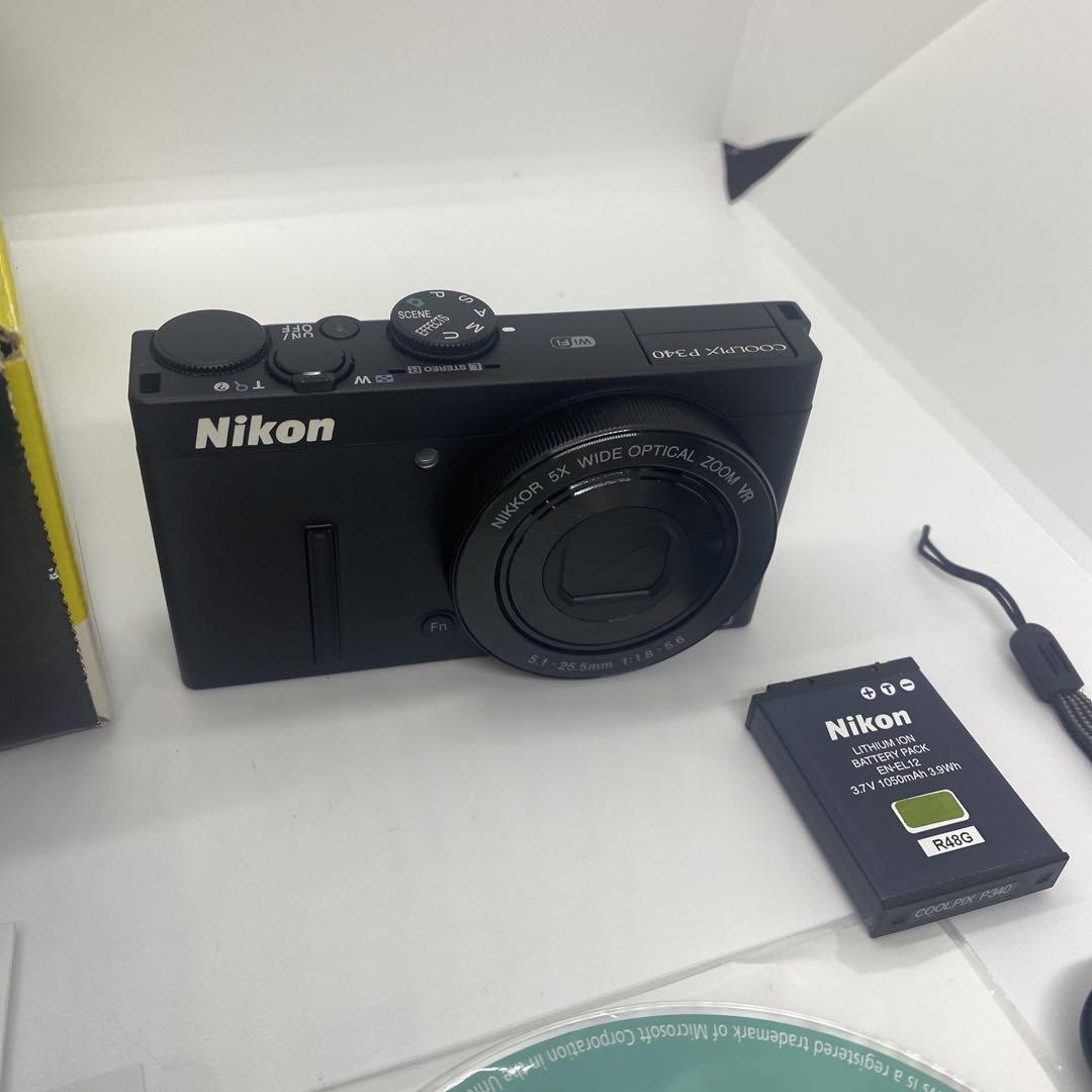 t*a様 Nikon ニコン COOLPIX P340 ジャンク 訳あり カメラ Nikon ニコン COOLPIX P340 ジャンク 訳あり カメラ ブラック