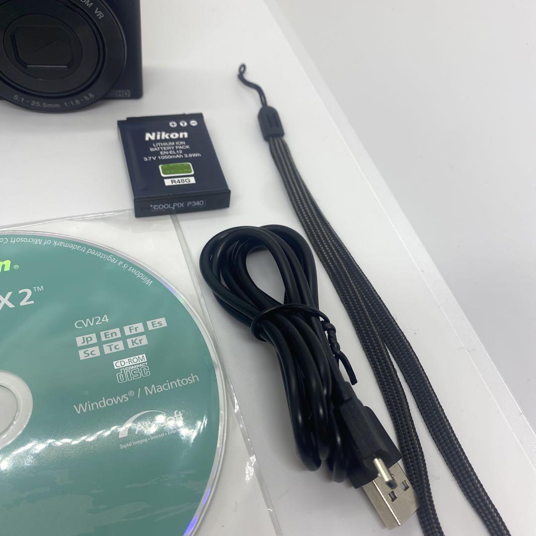 t*a様 Nikon ニコン COOLPIX P340 ジャンク 訳あり カメラ Nikon ニコン COOLPIX P340 ジャンク 訳あり カメラ ブラック