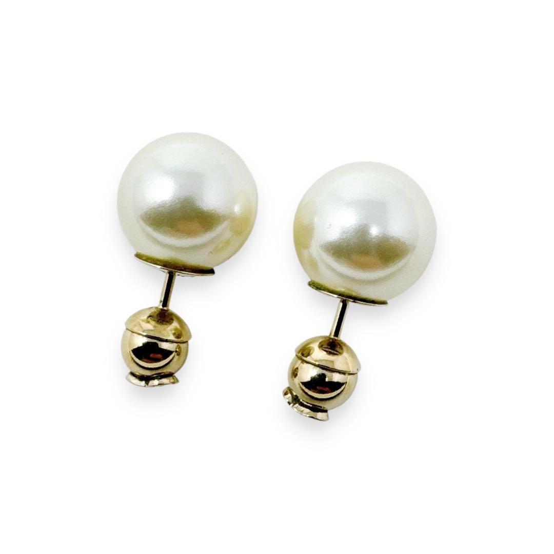 ChristianDior CDロゴ パールピアス Dior ディオール パールピアス CDロゴ