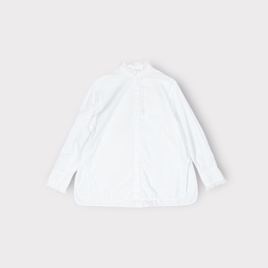 UNITED ARROWS【フリル スタンドカラー シャツ】