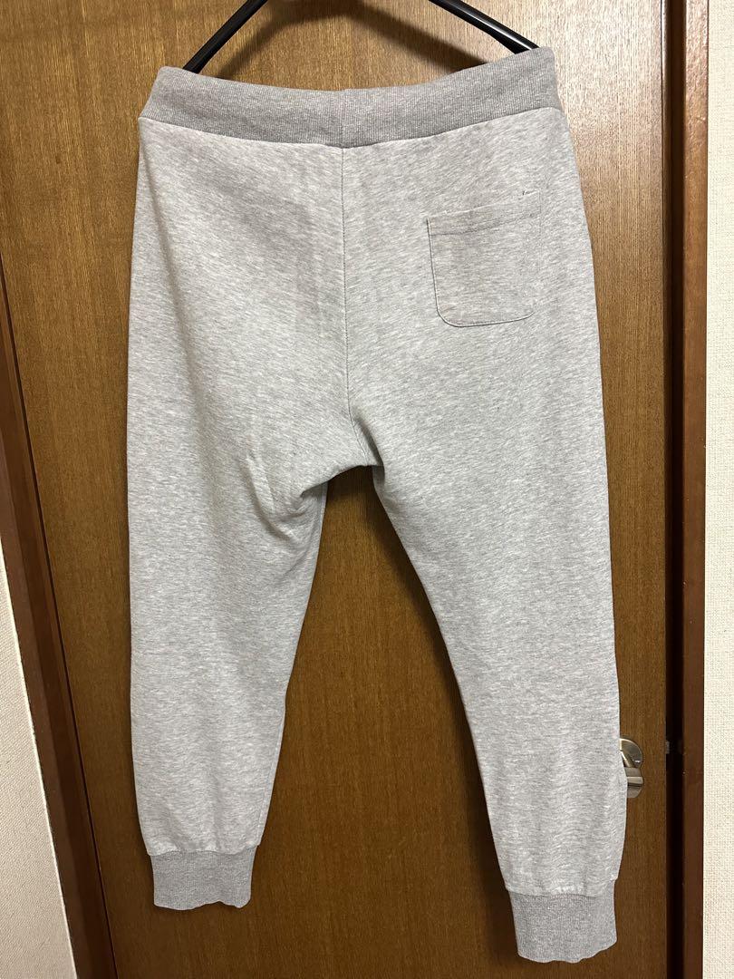 ボックスロゴ  supreme パンツ スエット　グレー