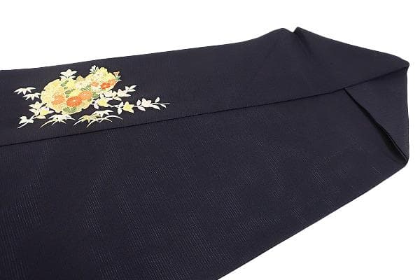 新品未使用品 名古屋帯 夏帯 夏 絽 黒 友禅染 吉祥文様 長さ3m74㎝ 正絹 新品未使用品 名古屋帯 夏帯 夏 絽 黒 友禅染 吉祥文様 長さ3m74㎝ 正絹