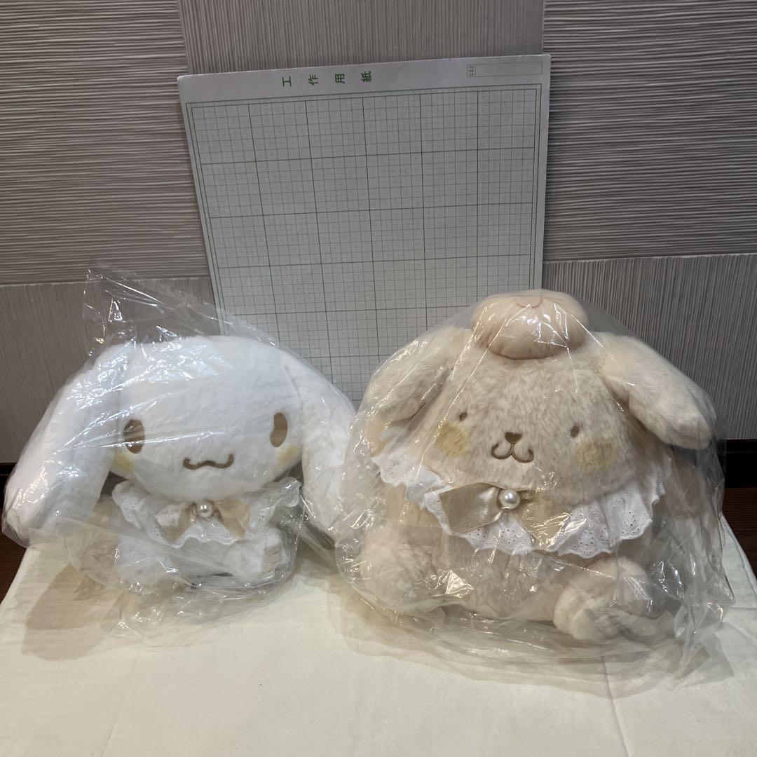 SANRIO＊ロイヤルミルクプリンス＆プリンセスBIGぬいぐるみ５種セット