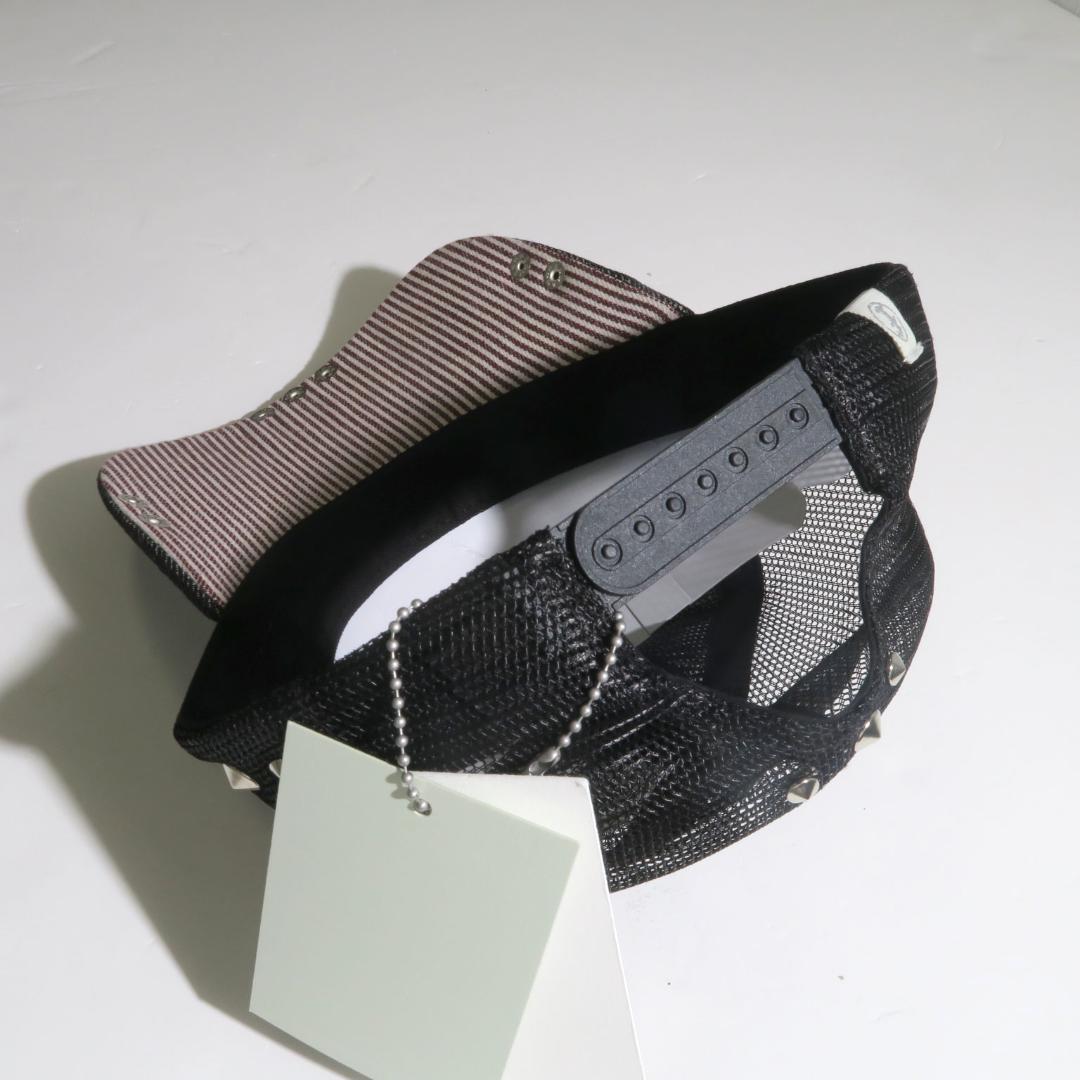 FAKE AS FLOWERS Studed faf mesh cap キャップ