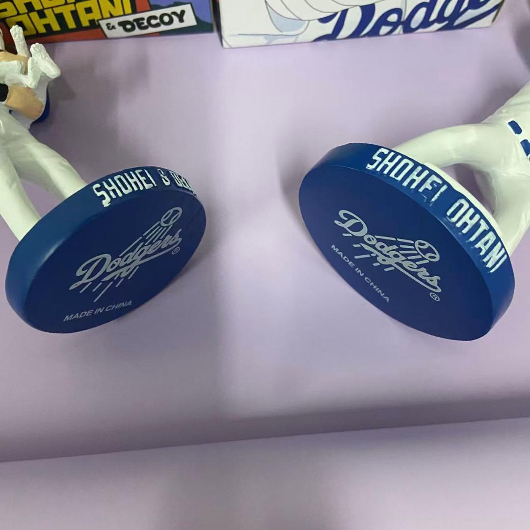 大谷翔平ボブルヘッド ホームユニフォーム +大谷翔平 デコピン ボブルヘッド