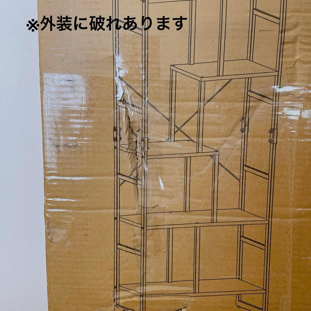 訳あり大特価⭐️5段ラック 木製ラック 多機能ラック 棚 おしゃれ 収納 リビング