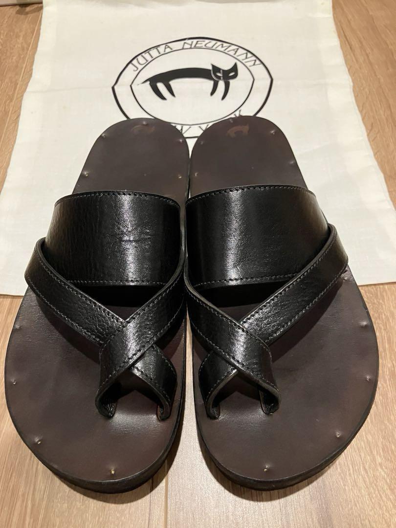 美品 JUTTA NEUMANN ユッタニューマン D8 布袋付　サンダル