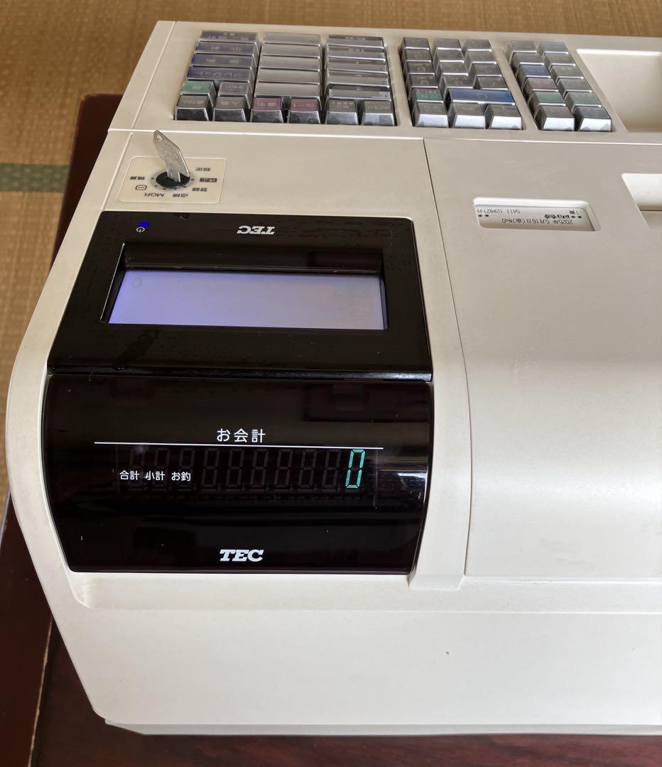 東芝テック　shaliot TEC レジスター デジタル表示