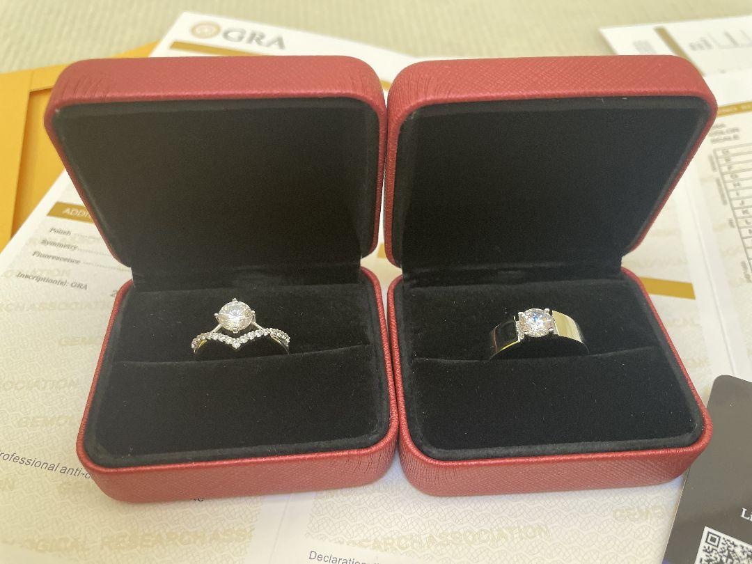 超美品 Pt950絶品 ダイヤモンド指輪 1ct 結婚ダイヤの指輪