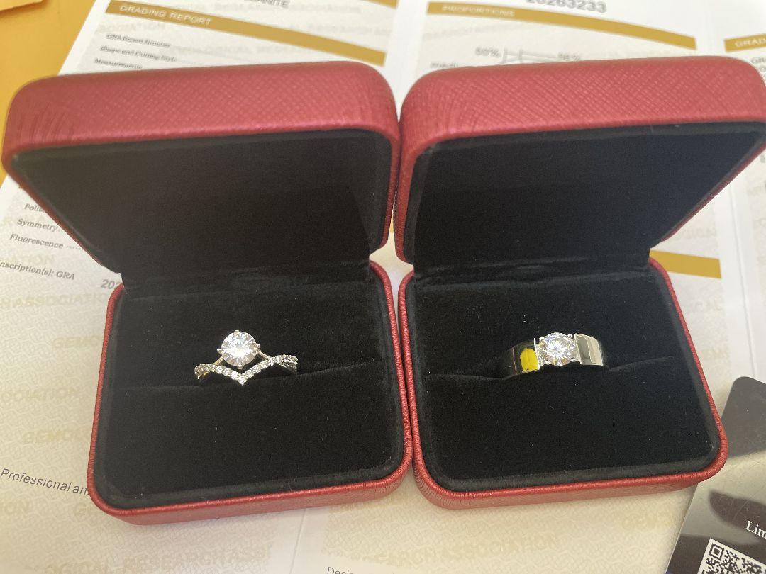 超美品 Pt950絶品 ダイヤモンド指輪 1ct 結婚ダイヤの指輪