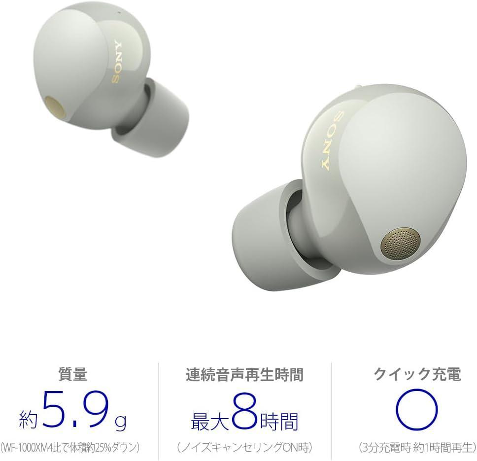 大人気新作 SONY 展示品☆ 未使用 15191☆メ保有 WF-1000XM5 メルカリ - ソニー イヤホン