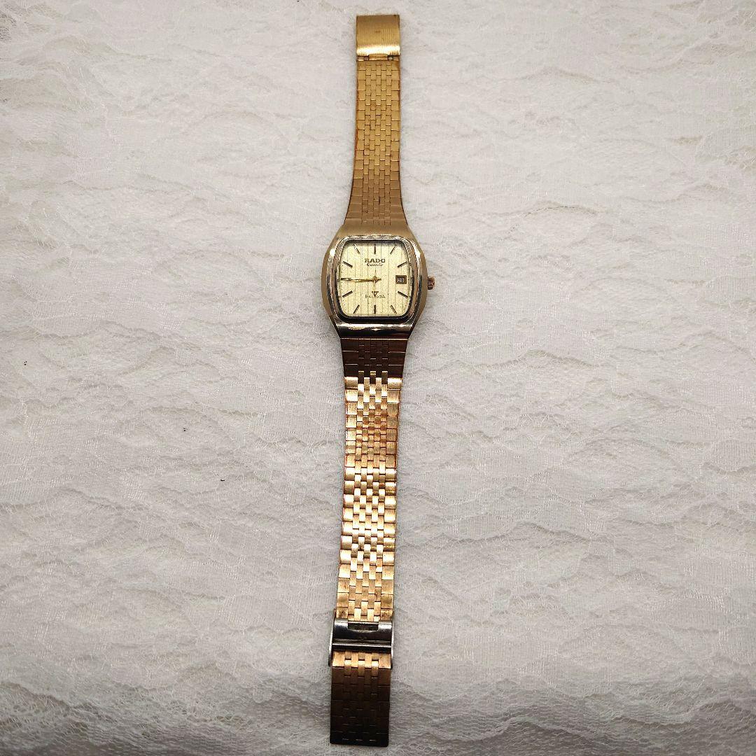 【希少/稼働品】★ヴィンテージ★RADO ラドー　バルボア　ゴールドカラー腕時計
