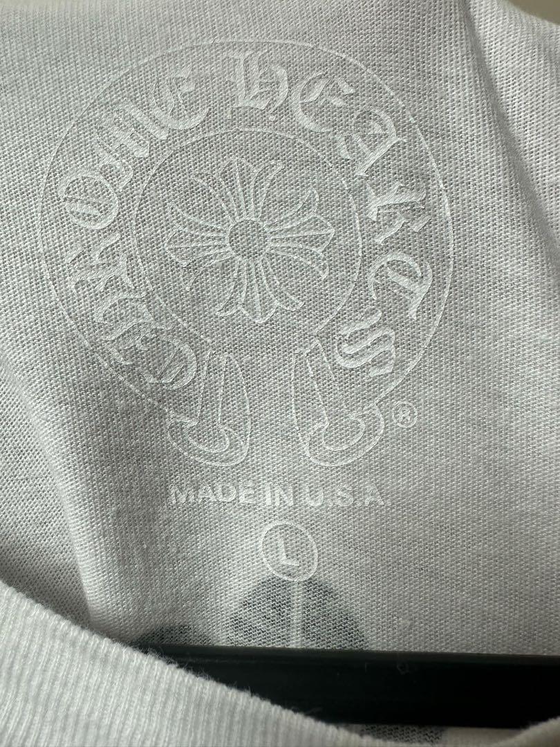 クロムハーツ セメタリー クロス マルチカラー 判袖 Tシャツ