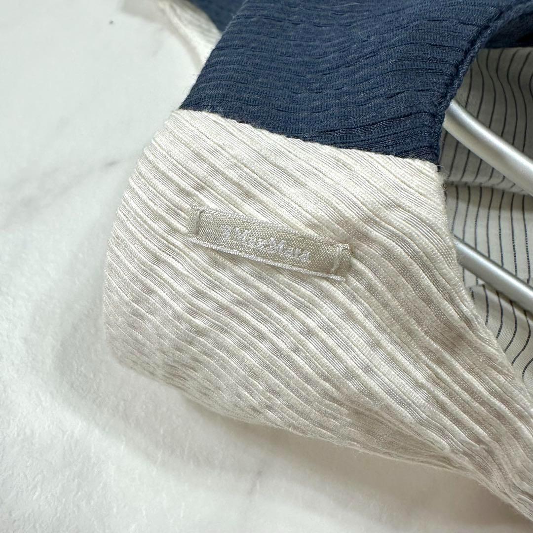 【美品】S MaxMara バイカラー ワンピース　2XL相当 美品】S MaxMara バイカラー ワンピース 2XL相当 - メルカリ