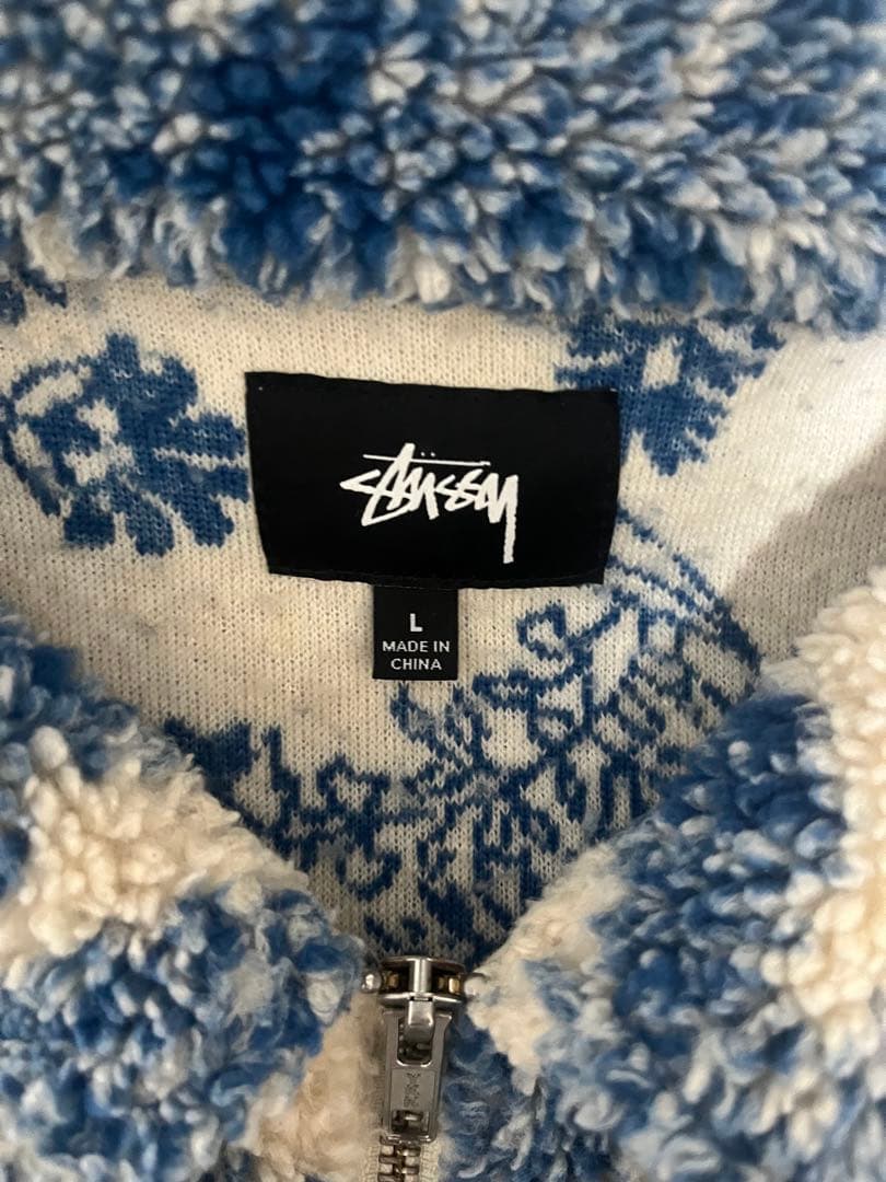 Stussy 21aw フリースジャケットL STUSSY WWW_SHINETEETH_COM
