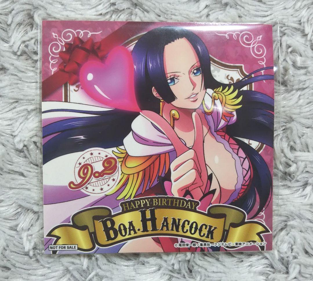 ONE PIECE バースデーステッカー ハンコック - メルカリ